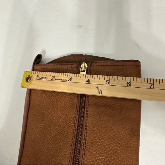 Tory Burch Tan Grained Leather Over Knee Boots Equestrian Riding Equestrian 5.5 - Picture 11 of 15